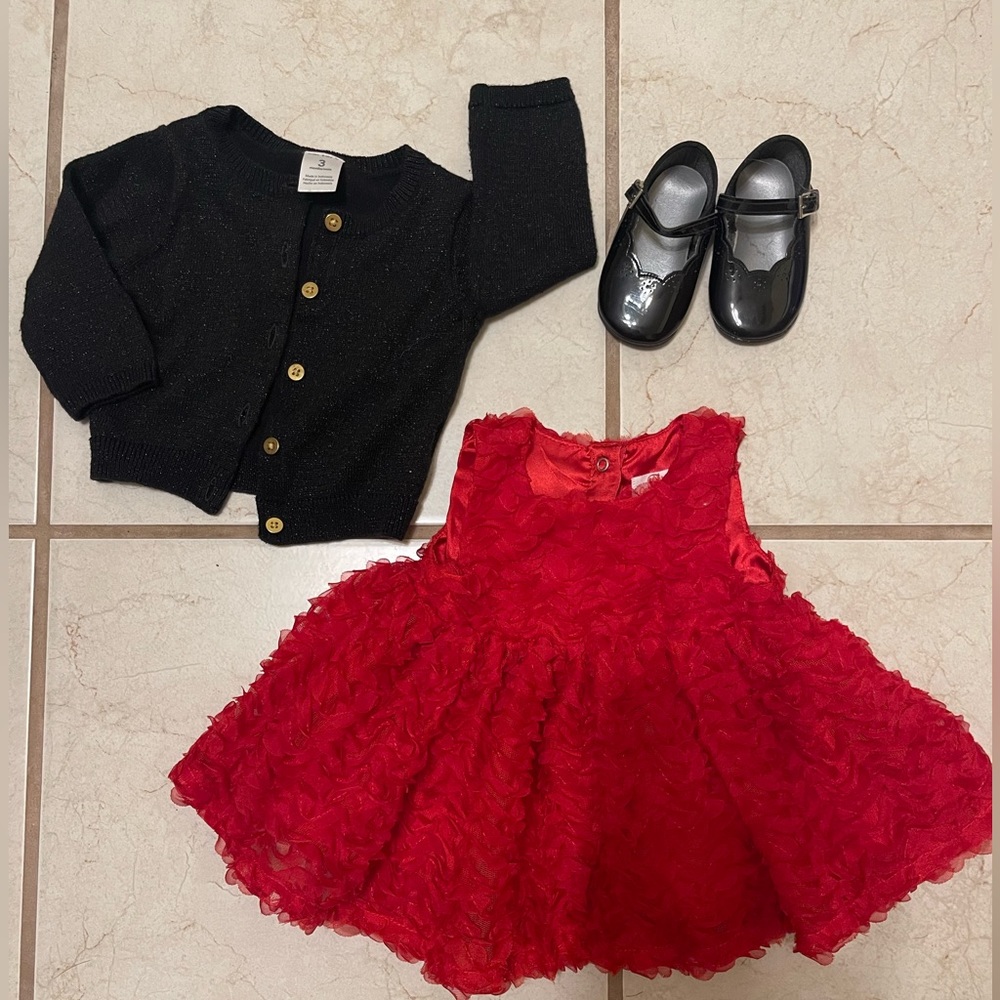 Sweater and dress
